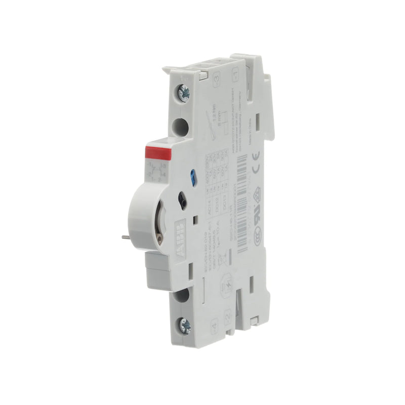 ABB S2C-H6-11R auxiliary contact for status indication and remote monitoring in electrical systems.