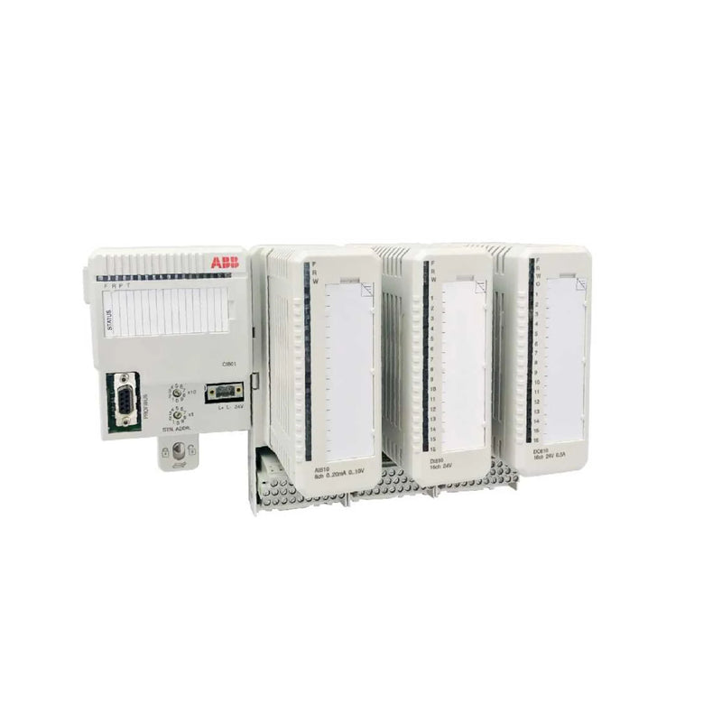 Industrial ABB S800 system designed for efficient input output automation solutions with flexible configurations.