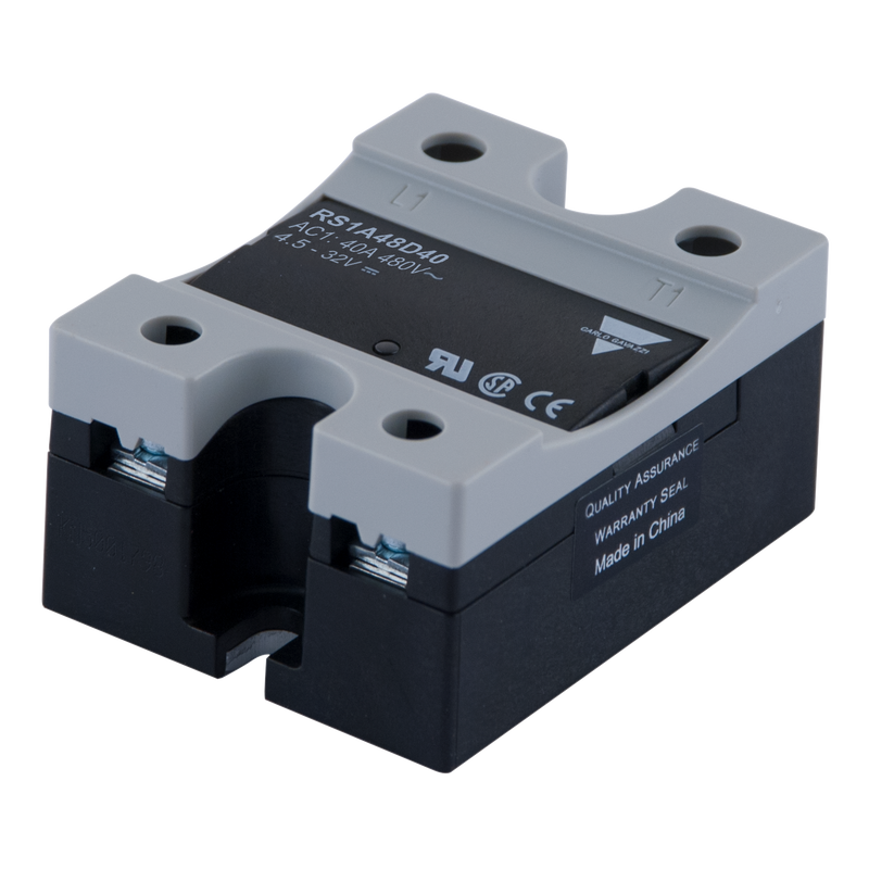 Compact Carlo Gavazzi RS1A23D10 relay for diverse industrial systems