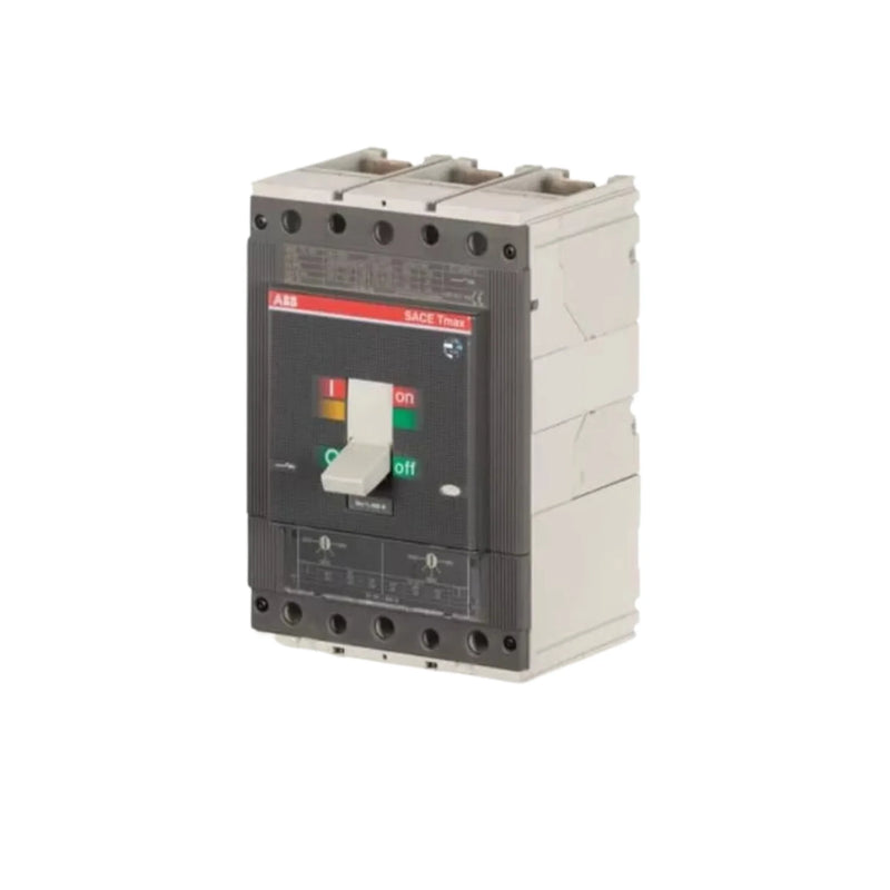 ABB T5N 400 Molded Case Circuit Breaker with 400A rating for industrial and commercial use, ensuring system protection.