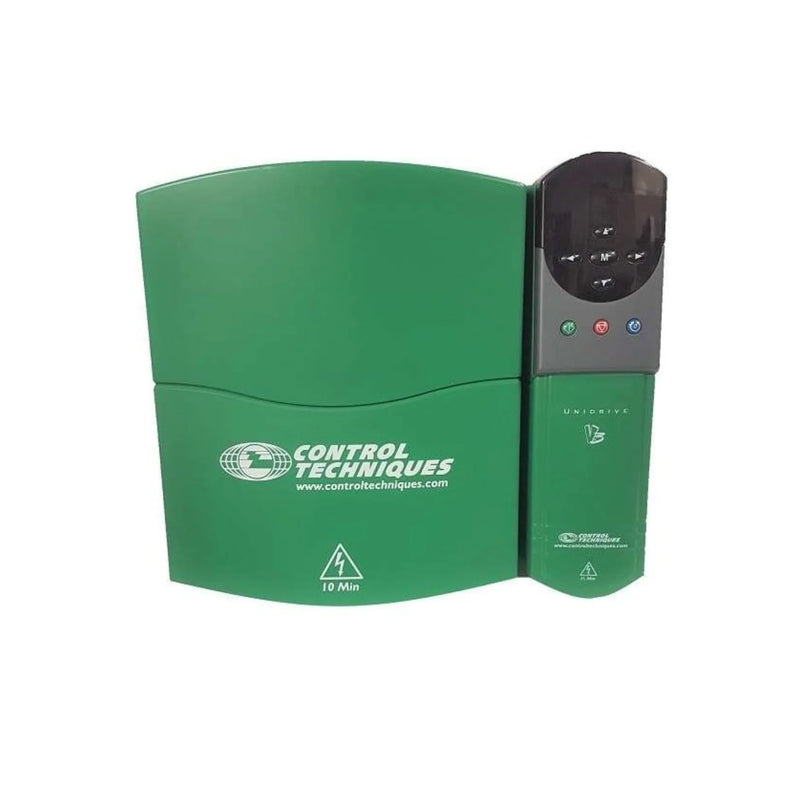 Control Techniques UNI3401 AC drive with 15 kW capacity, suitable for various 3-phase applications, 380-480 V