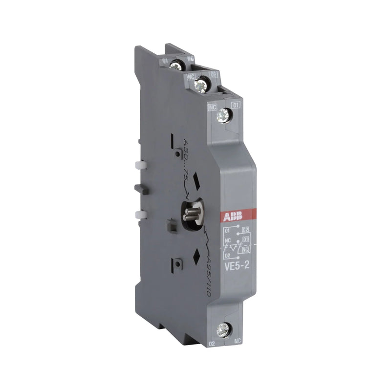 ABB VE5-2 motor relay offering advanced protection for industrial motors, improving safety and reliability.