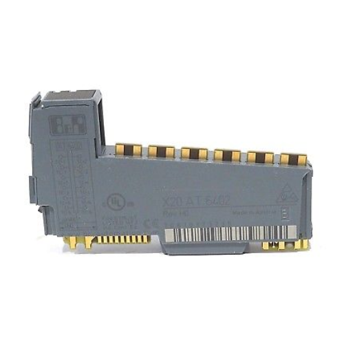 B&R X20AT6402: High-precision 4-channel analog input module for industrial automation and signal processing.