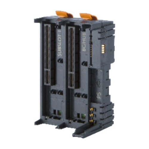 X20BB81 bus base module with expansion slot for X20 systems, supporting industrial automation solutions.