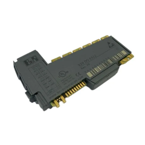 6-channel B&R X20DO6322 module with 24VDC, 0.5A output, ideal for modular X20 automation systems.