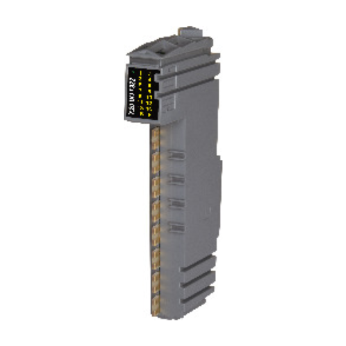 X20DOF322 module, 32 outputs, 24V DC PNP. High-density for automation, DIN rail installation.