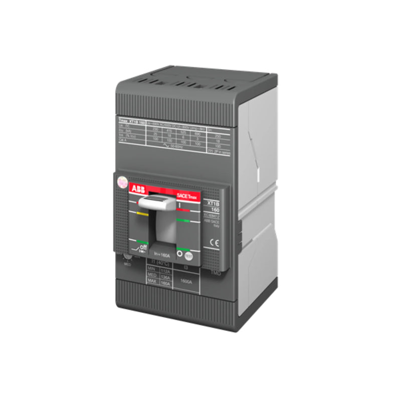 Versatile ABB XT1B 160 MCCB ensuring optimal circuit protection in diverse industrial and commercial applications.