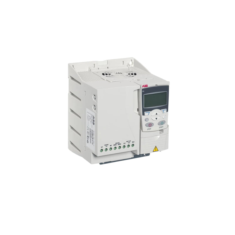 ABB ACS355-03E-12A5-4 VFD, 7.5 HP, 480 V, IP20. Ideal for industrial motor control in pumps, conveyors, and fans.