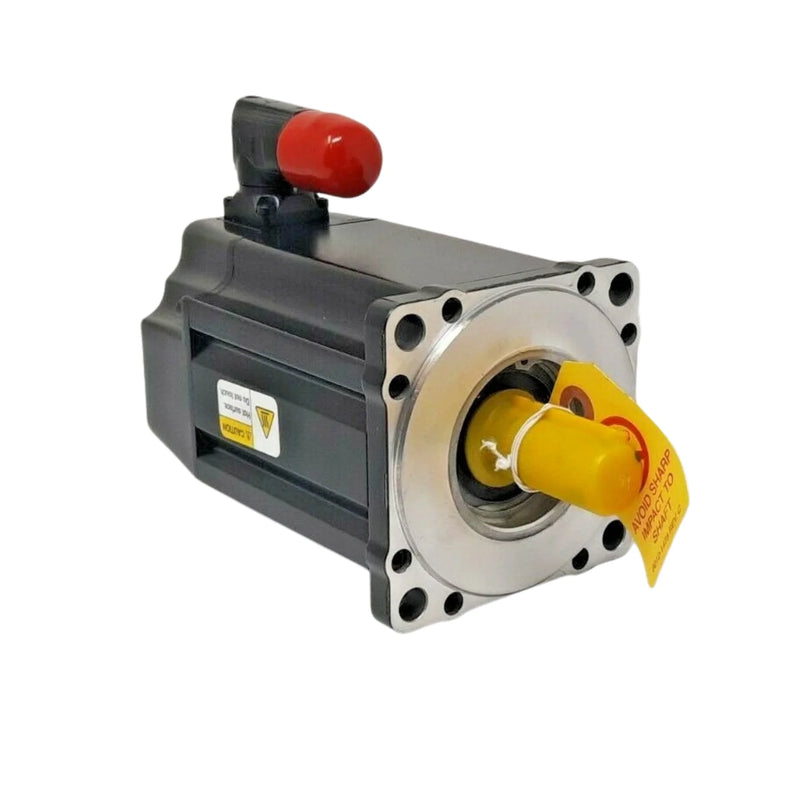 Allen-Bradley servo motor, 480 VAC, 6750 RPM, keyless shaft, 115 mm frame, multi-turn encoder